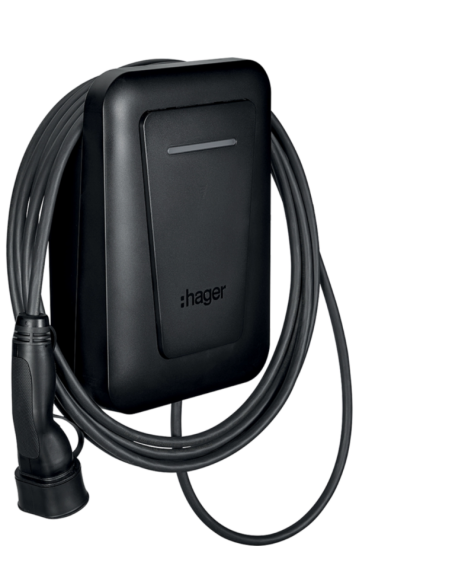 Stație încărcare EV 22 kW Type 2 Hager XVL122C