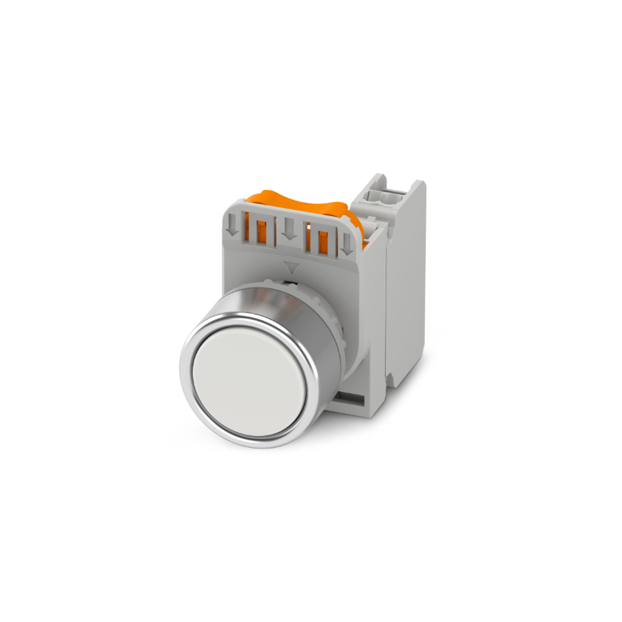 Buton plat 22 mm cu menținere Phoenix Contact 1108223