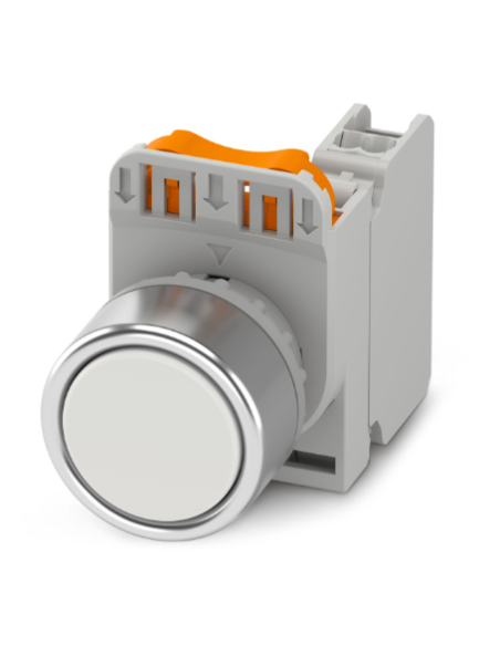 Buton plat 22 mm cu menținere Phoenix Contact 1108223