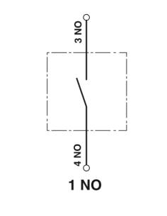 Buton plat 22 mm cu menținere Phoenix Contact 1108223 2