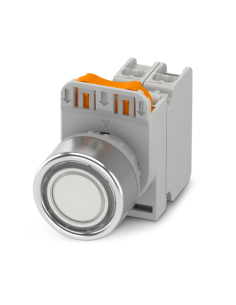 Buton iluminat 22 mm cu menținere Phoenix 1108272