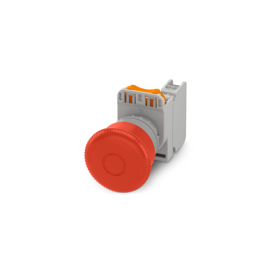 Buton oprire urgență 40 mm tragere Phoenix 1108298