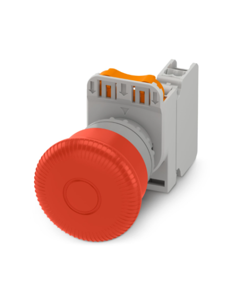 Buton oprire urgență 40 mm tragere Phoenix 1108298