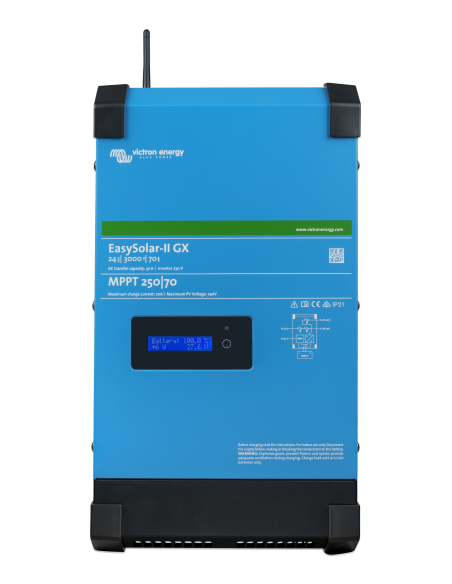 Invertor hibrid 24 V 3000 VA - EasySolar-II GX PMP242307010