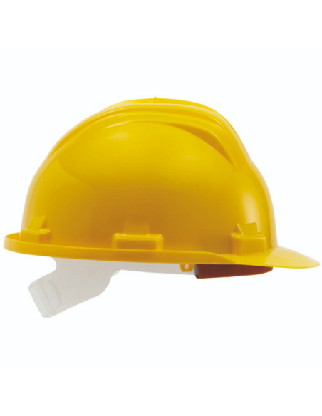 Cască de protecție galbenă, HDPE, EN 397 – GEBOL 704021