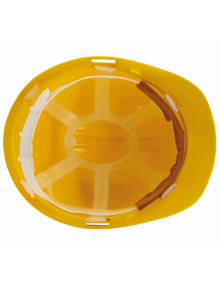 Cască de protecție galbenă, HDPE, EN 397 – GEBOL 704021