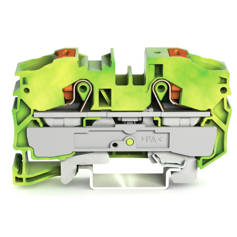 Clemă protecție PE 16 mm² DIN – WAGO 2216-1207