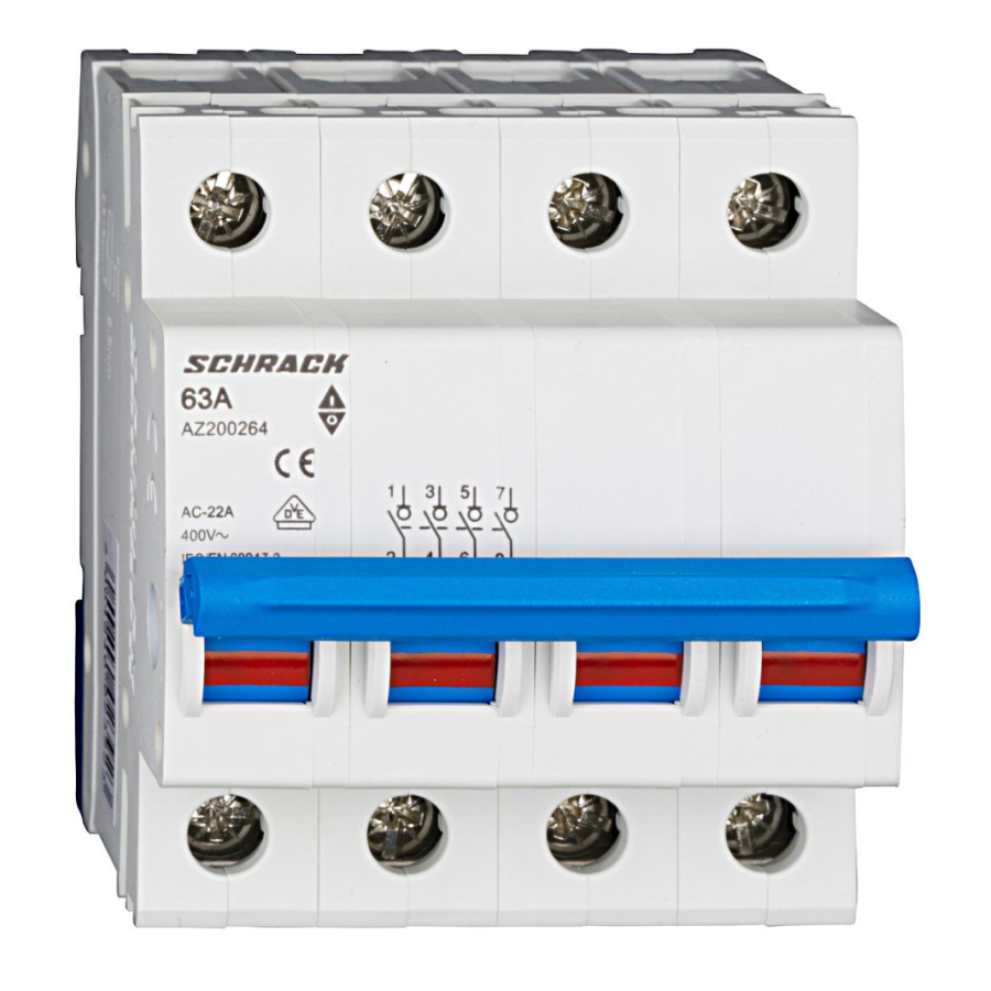 Separator de sarcină 63A 4P 4M – SCHRACK AZ200264