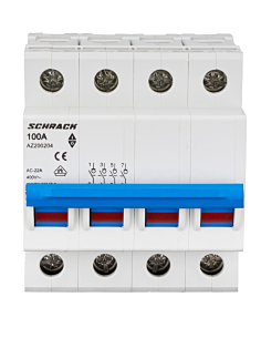 Separator de sarcină 100A 4P 4M – SCHRACK AZ200204