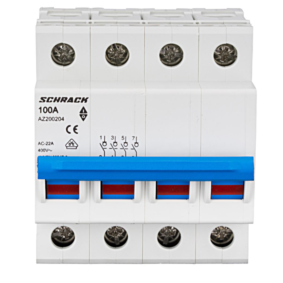 Separator de sarcină 100A 4P 4M – SCHRACK AZ200204