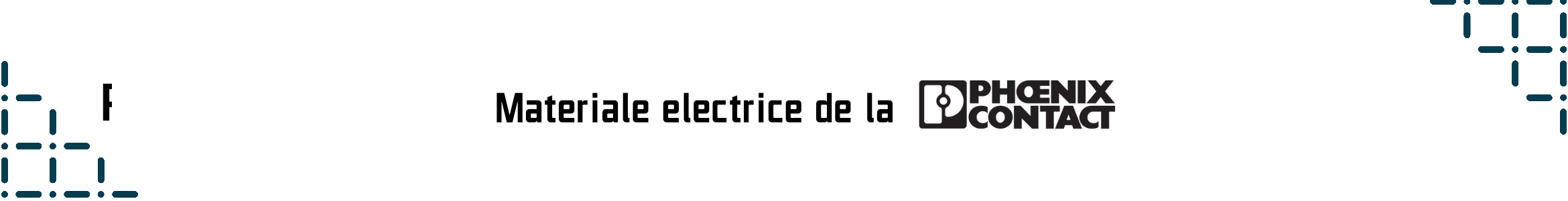 Materiale electrice de la phoenix contact
